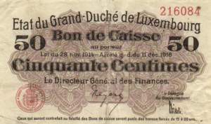 50 Centimes 11.12.1918